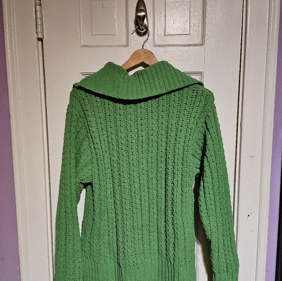 Aerie oversized zip-up sweater size x-small - Picture 4 of 4